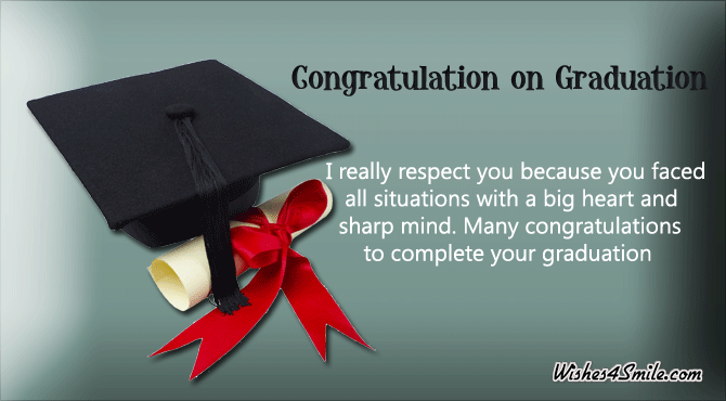 Congratulation messages for graduation