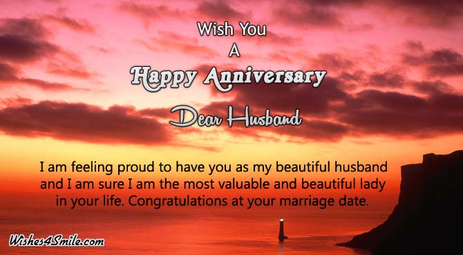 Marriage Anniversary Wishes to Husband