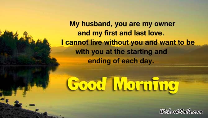 Good Morning Messages for Husband