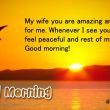 Good Morning Messages for Wife